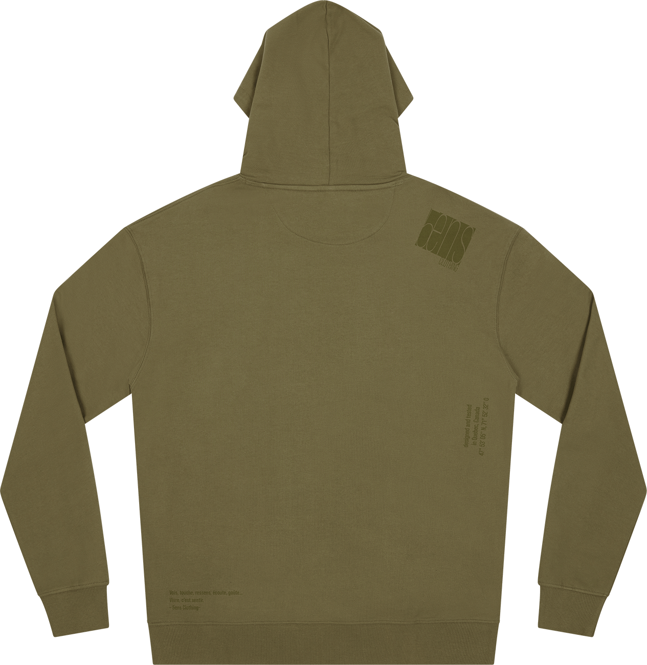 sweat shirt à capuche -Mountain lover-loup