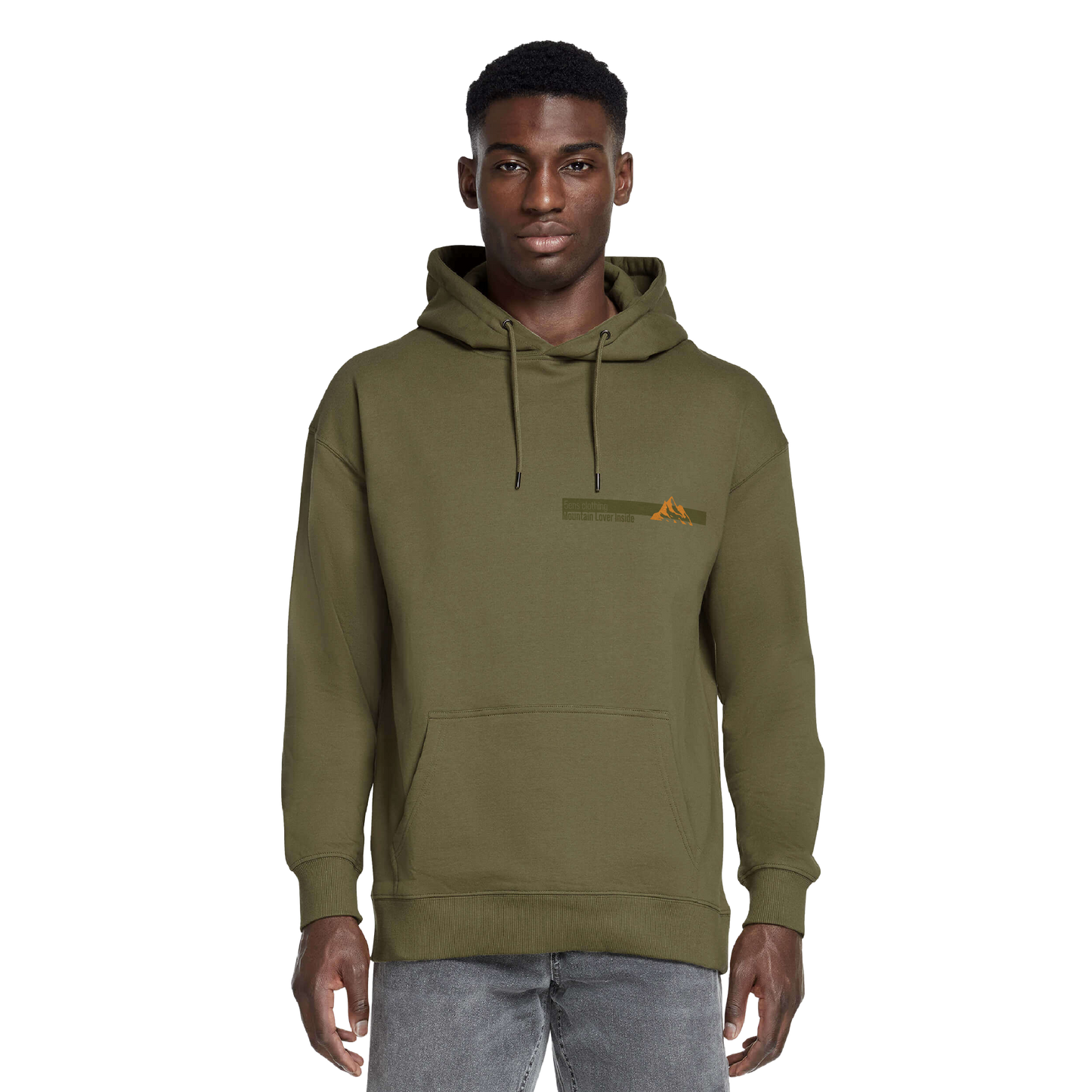 sweat shirt à capuche -Mountain lover-