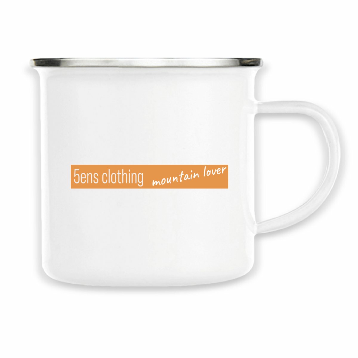 Mug metal pour les amateurs de montagne