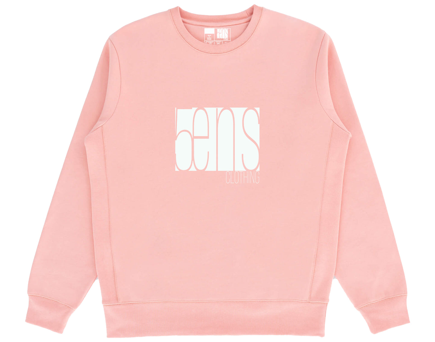 sweat shirt -base camp-saumon