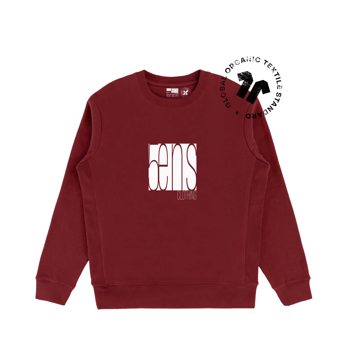 Crewneck Camp de Base bourgogne